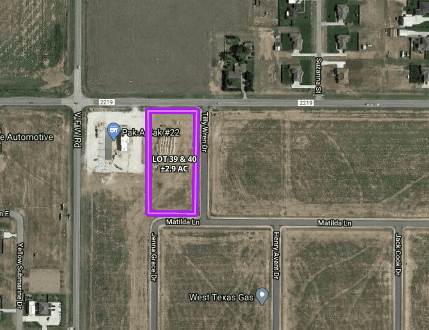 FM 2219 SE Tracts, Amarillo, TX 79119 Triangle Realty